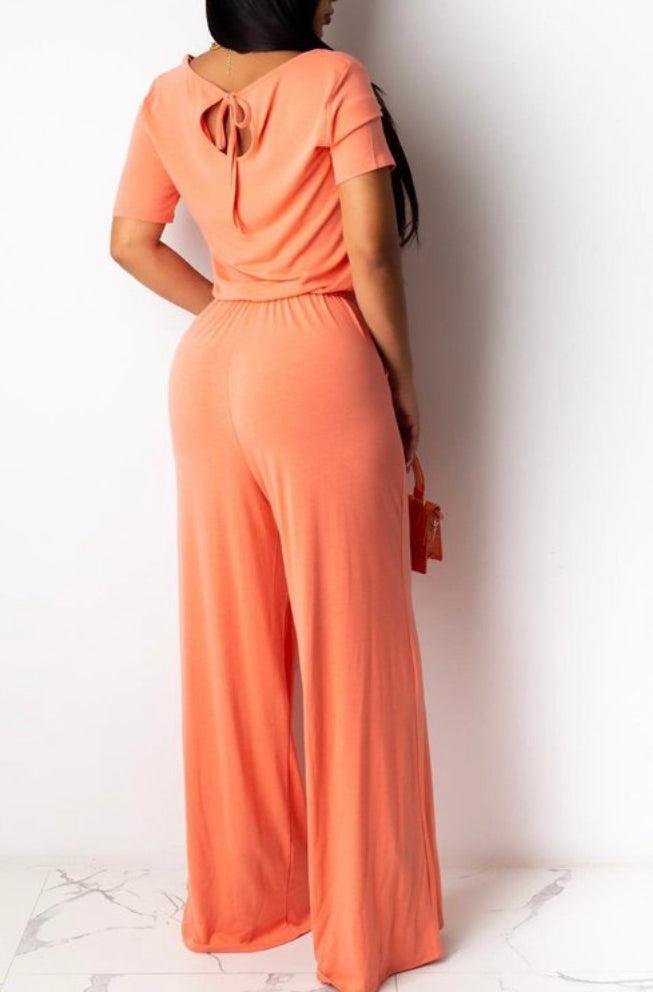 Mango wide leg Jumpsuit