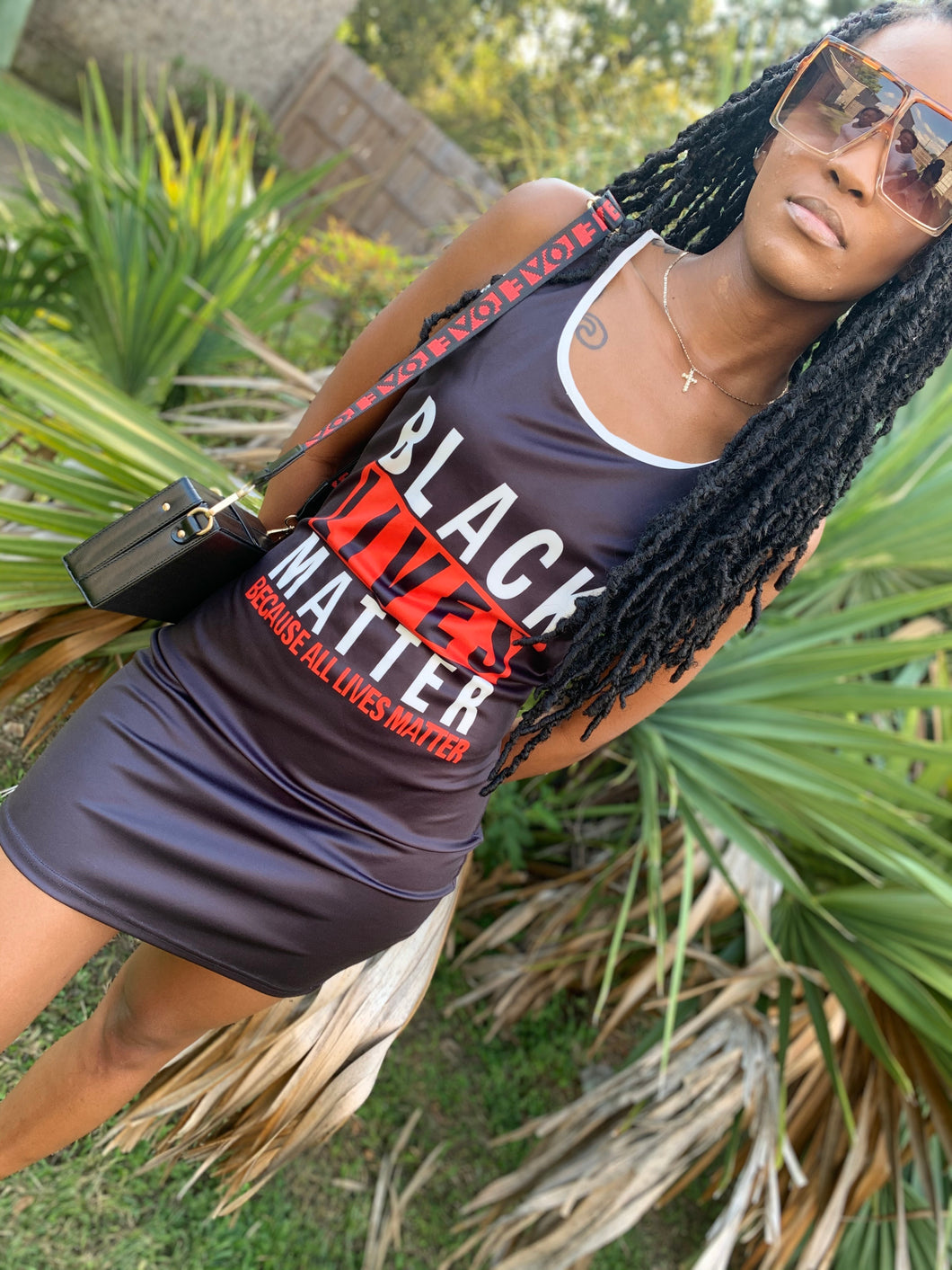 Black Lives Matter dress (Small)